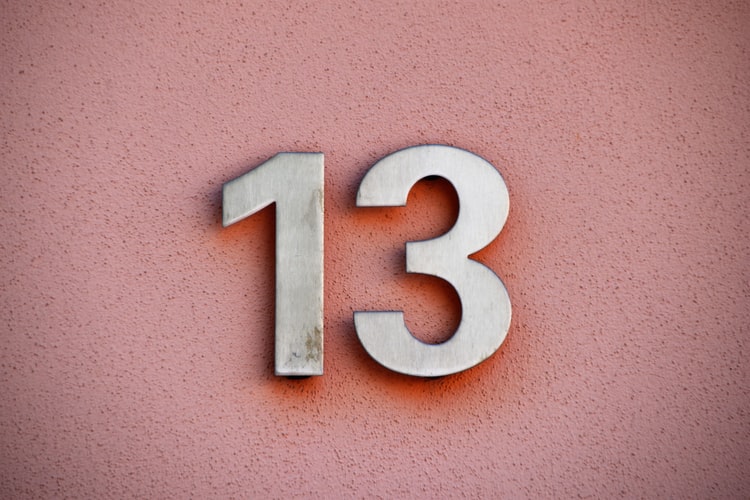 Dia 13: Número 13